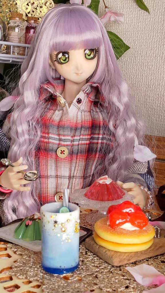 【お値段改定🪄】1/3ドールサイズ★ミニチュアドリンク(4種類)🍹カラフルで爽やかな、涼しげなドリンクはいかがですか✨