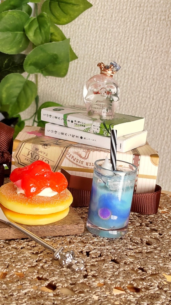 【お値段改定🪄】1/3ドールサイズ★ミニチュアドリンク(4種類)🍹カラフルで爽やかな、涼しげなドリンクはいかがですか✨