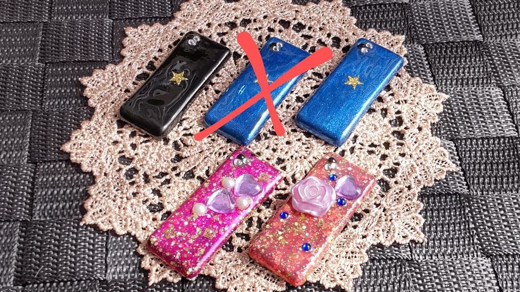 【お値段改定🪄】1/3ドールサイズ *スマホ★4色5種類/あなたのドールに可愛いスマホをどうぞ📱✨