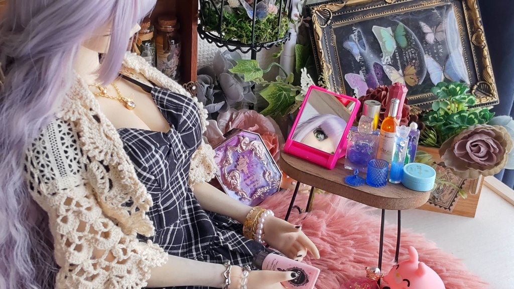 ドールサイズ*コスメ風3点セット②★5種類/あなたのドールさんには、何色がお似合いですか✨