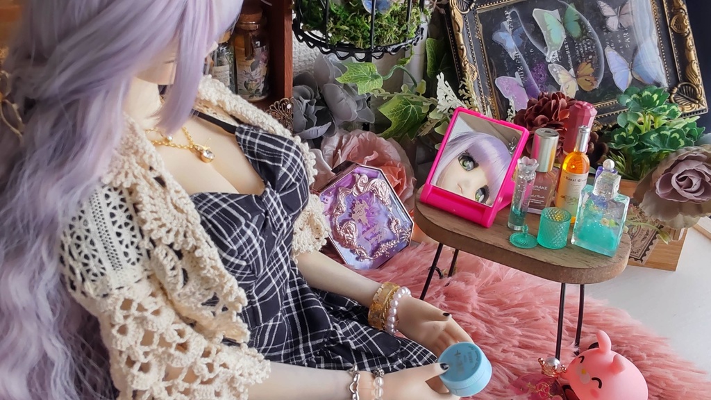 ドールサイズ*コスメ風3点セット②★5種類/あなたのドールさんには、何色がお似合いですか✨