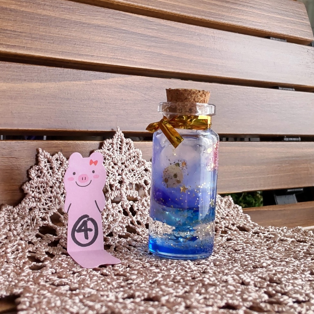 【小瓶】星宿りし青き空✨(6種類)★1/3ドールサイズ/【小瓶】(組合せ自由)2つご購入でミニトランクに入れてお届けします♪