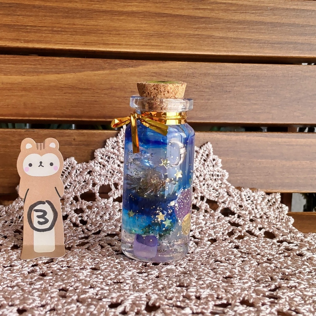【小瓶】星宿りし青き空✨(6種類)★1/3ドールサイズ/【小瓶】(組合せ自由)2つご購入でミニトランクに入れてお届けします♪