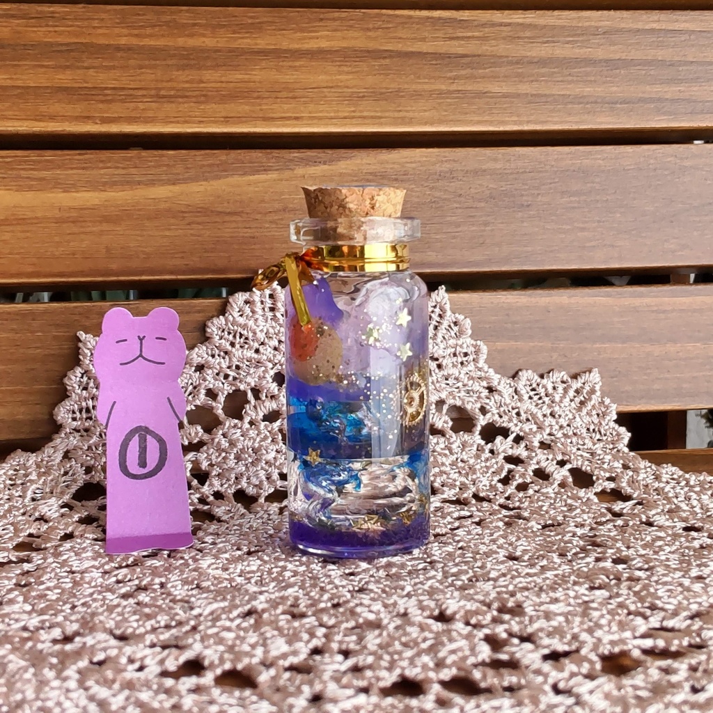 【小瓶】星宿りし青き空✨(6種類)★1/3ドールサイズ/【小瓶】(組合せ自由)2つご購入でミニトランクに入れてお届けします♪