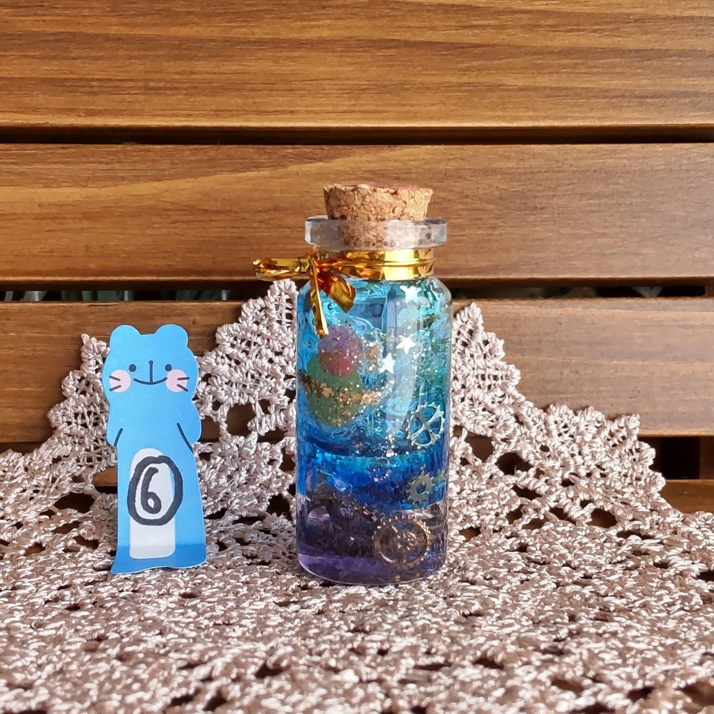 【小瓶】星宿りし青き空✨(6種類)★1/3ドールサイズ/【小瓶】(組合せ自由)2つご購入でミニトランクに入れてお届けします♪