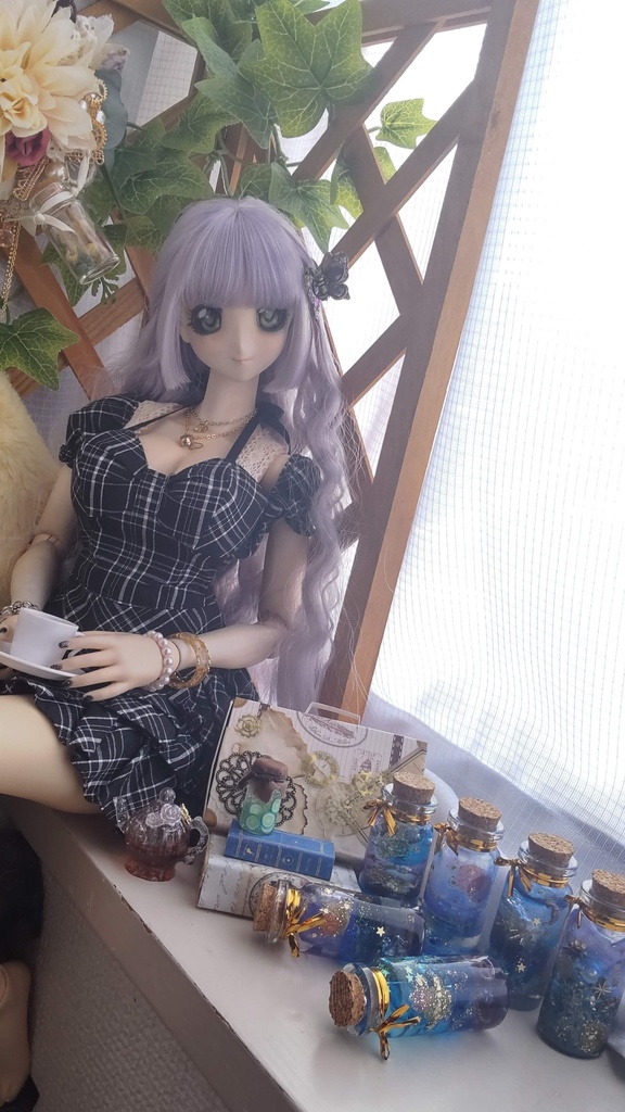 【小瓶】星宿りし青き空✨(6種類)★1/3ドールサイズ/【小瓶】(組合せ自由)2つご購入でミニトランクに入れてお届けします♪