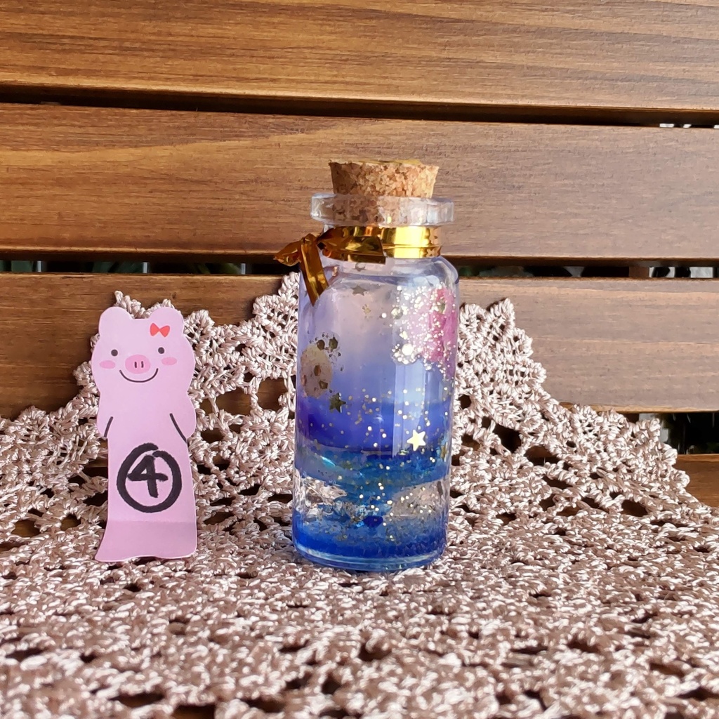 【小瓶】星宿りし青き空✨(6種類)★1/3ドールサイズ/【小瓶】(組合せ自由)2つご購入でミニトランクに入れてお届けします♪