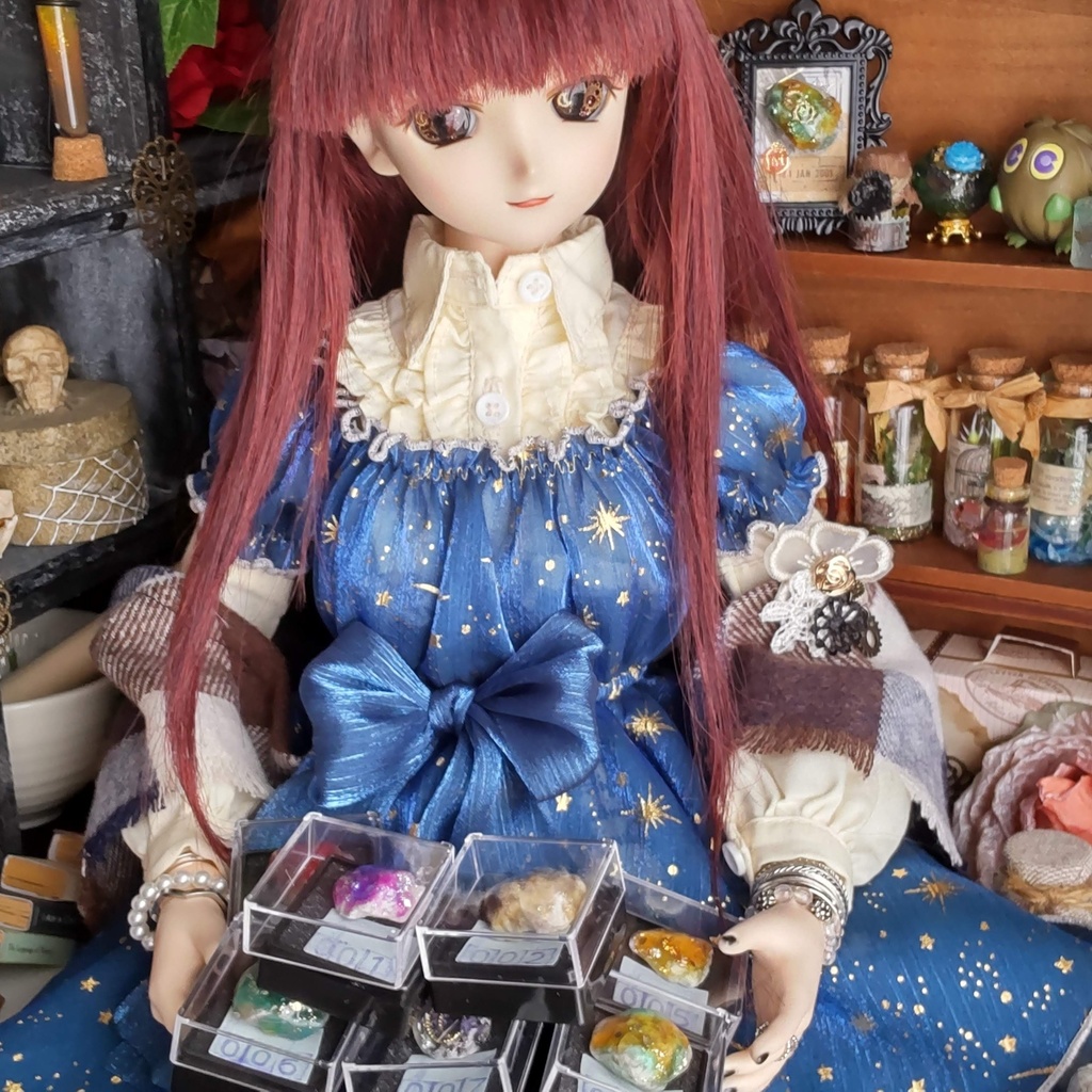 【お値段改定🪄】✨💎✨魔法石の鉱石標本★No,001〜No,008(8種類)/この世に二つと同じ物はない、不思議な力が宿った魔法石の鉱石標本です(*´ω`*)