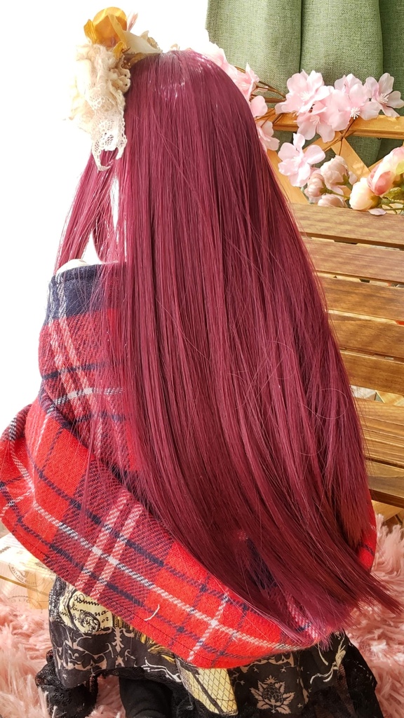 【年末SALE‼️】1/3ドールサイズ(DD・SDなど)★大判ストール*タータンチェック2種/暖かくて、一枚あると便利な大判ストールはいかがですか🎀