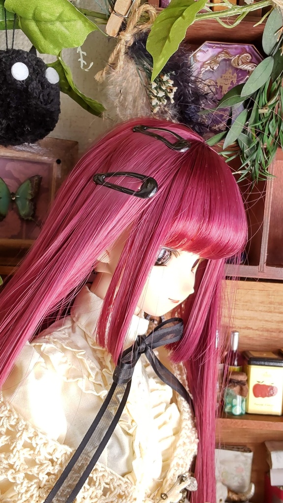 1/3ドールサイズ(DD・SDなど)★シルクハット型ヘッドドレス(磁石入り)★3種類/ゴシックで格好良いヘッドドレスをどうぞ🎩✨