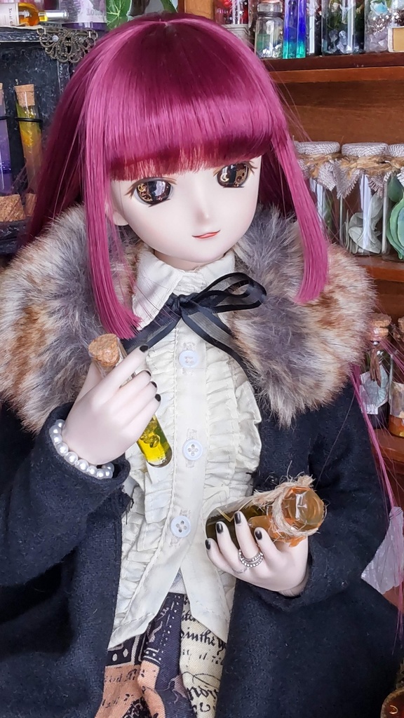 【お値段改定🪄】1/3ドールサイズ(SD、DDなど)魔法道具セット★妖精との契約①/魔法陣やノートなど魔法道具のセットです📜🔯✨