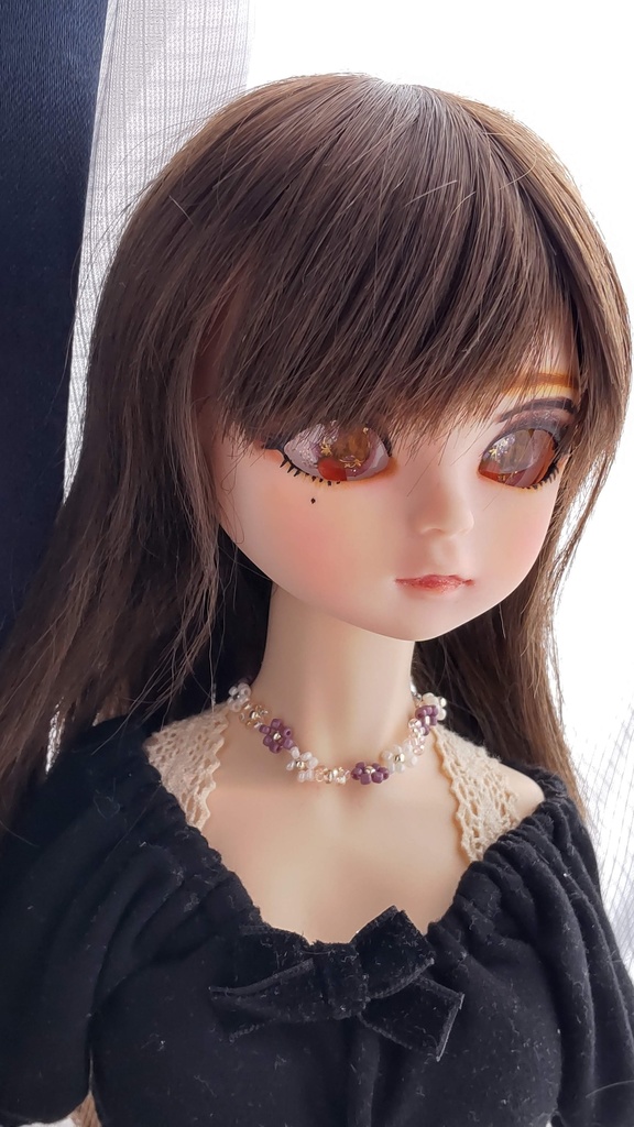 【お値段改定🪄】レジン*カポジョンアイ★20㎜【ラブリー黒目テディベア】/ちょっぴり可愛らしいアイをあなたのドールへ... 💕