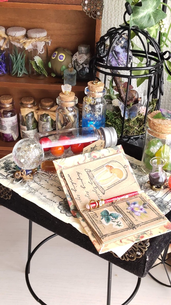 魔法薬の小瓶セット★1/3ドールサイズ/魔法学に必要な魔法薬のセットをおひとついかがですか✨