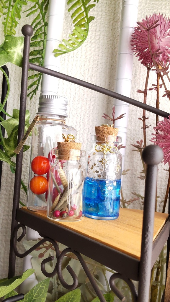 魔法薬の小瓶セット★1/3ドールサイズ/魔法学に必要な魔法薬のセットをおひとついかがですか✨