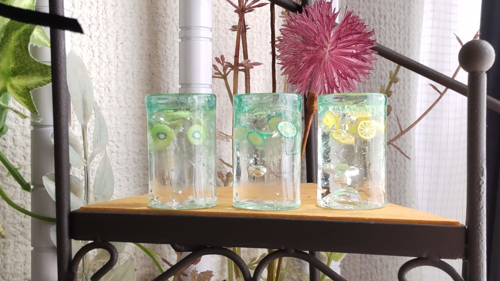 1/3ドールサイズ★ミニチュアフルーツサワー(3種類)/爽やかで大人な涼しげなフルーツサワーはいかがですか🍹✨