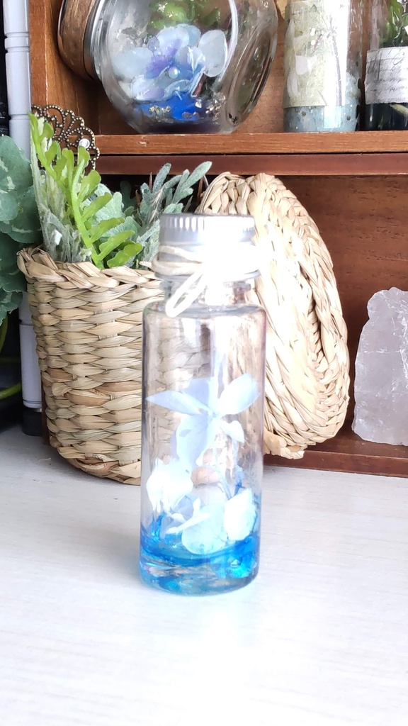 妖精の国のお花を綴じ込めた小瓶✨(3種類)/可愛らしいお花を綴じ込めた小瓶をあなたのお部屋に…💐