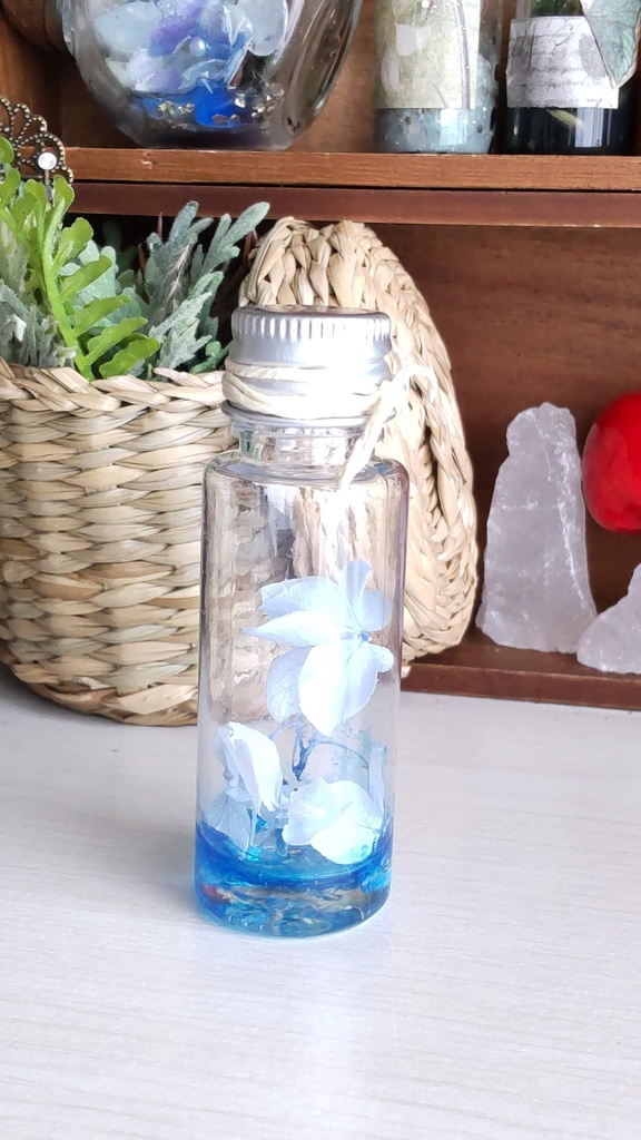 妖精の国のお花を綴じ込めた小瓶✨(3種類)/可愛らしいお花を綴じ込めた小瓶をあなたのお部屋に…💐