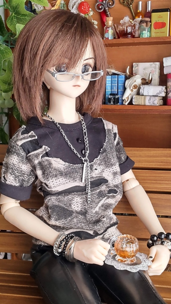 ドールサイズ*ティーカップ&ソーサーのセット/素敵なティータイムの準備はいかがですか☕✨