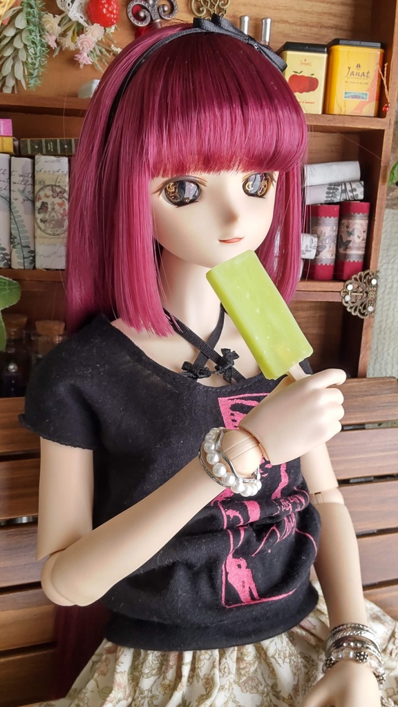 1/3ドールサイズ *アイスキャンディー(4種類)/暑い夏に、涼しげなアイスキャンディーをどうぞ✨