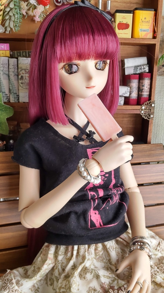 1/3ドールサイズ *アイスキャンディー(4種類)/暑い夏に、涼しげなアイスキャンディーをどうぞ✨