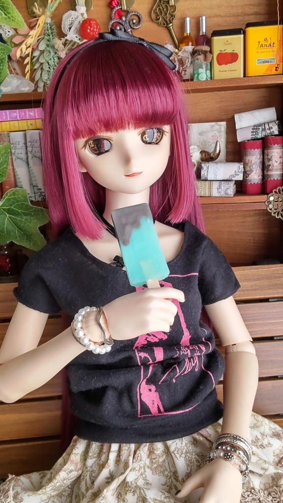 1/3ドールサイズ *アイスキャンディー(4種類)/暑い夏に、涼しげなアイスキャンディーをどうぞ✨