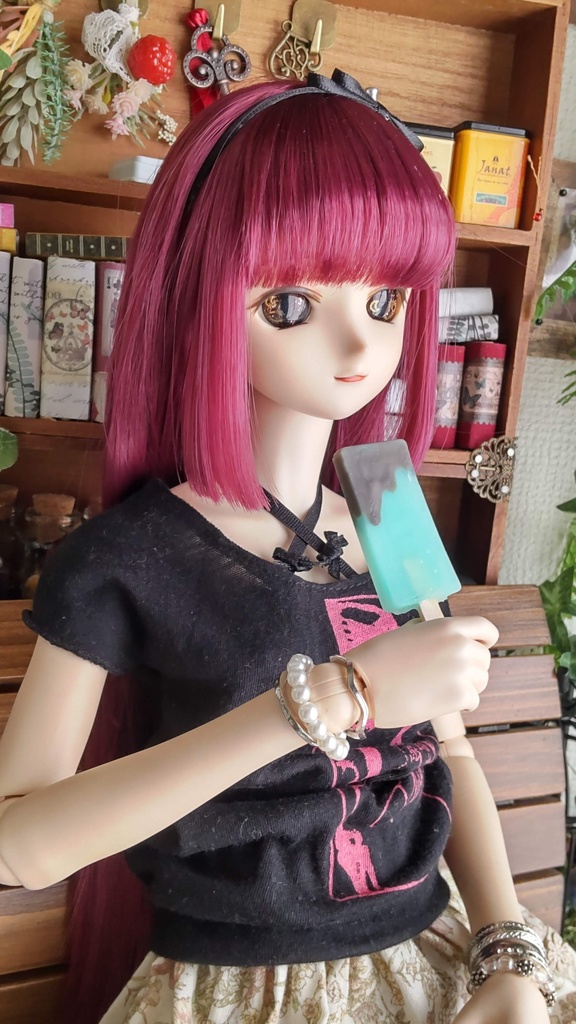 1/3ドールサイズ *アイスキャンディー(4種類)/暑い夏に、涼しげなアイスキャンディーをどうぞ✨