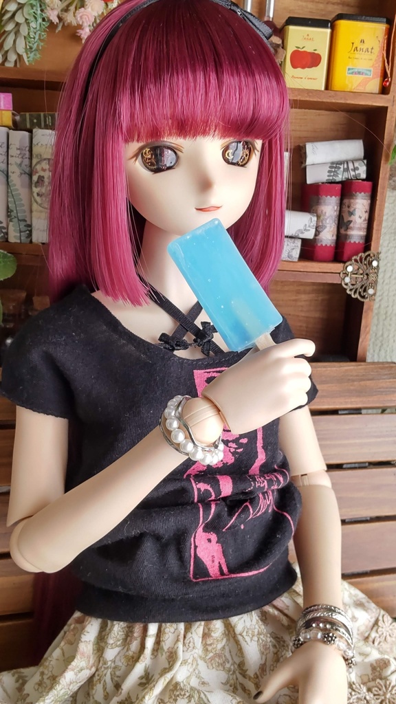 1/3ドールサイズ *アイスキャンディー(4種類)/暑い夏に、涼しげなアイスキャンディーをどうぞ✨