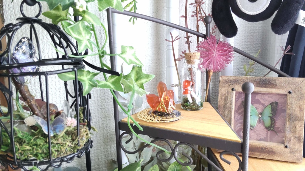 力を宿した魔法石の結晶(2種類)✨/光り輝く魔法石の結晶をあなたやドールのお部屋に…💎