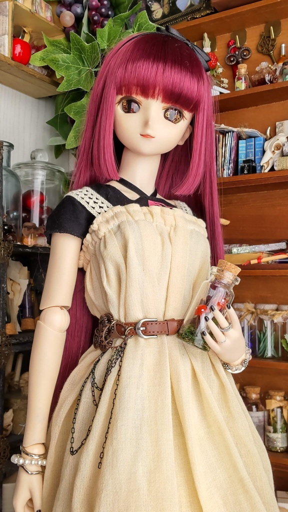 1/3ドールサイズ(DD・SDなど)★スチームパンク風ベルト(3種類)/素敵なベルトをドールにいかがですか✨