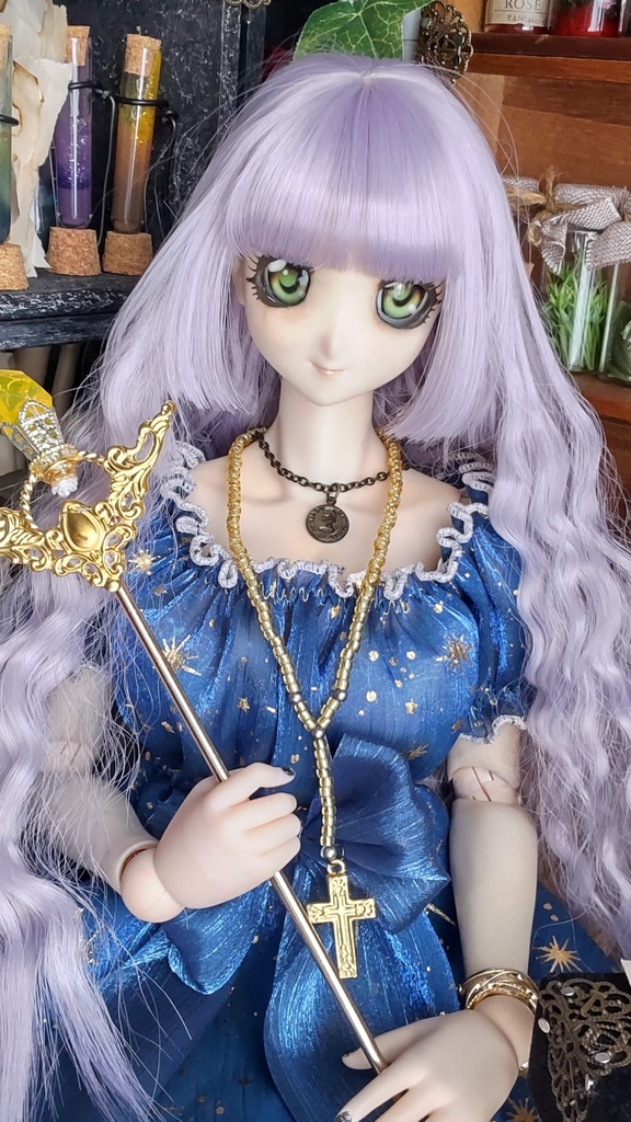 1/3ドールサイズ★神への誓い(セット①)/ロザリオなどの小物のセットをおひとついかがですか✨