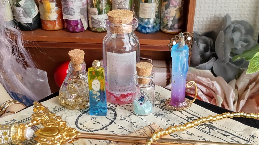 1/3ドールサイズ★神への誓い(セット①)/ロザリオなどの小物のセットをおひとついかがですか✨