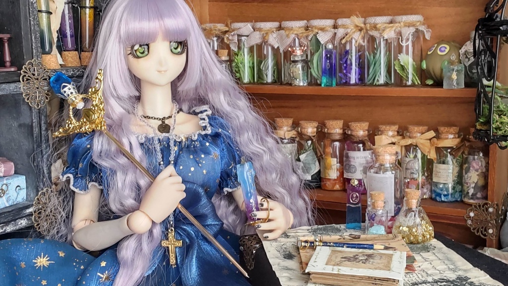 【年末SALE‼️】1/3ドールサイズ★神への誓い(セット②)/ロザリオなどの小物のセットをおひとついかがですか✨