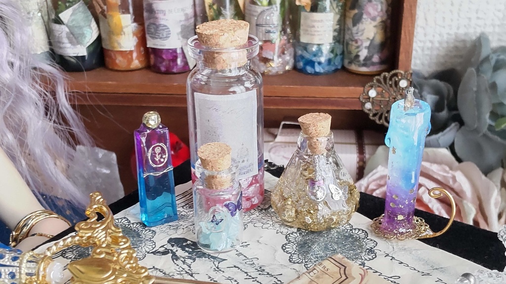 【年末SALE‼️】1/3ドールサイズ★神への誓い(セット②)/ロザリオなどの小物のセットをおひとついかがですか✨