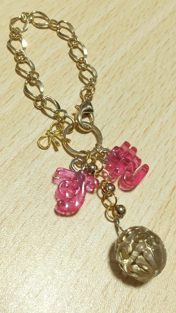 すき☆お洒落な推し活チャーム/ピンク!!/大人な雰囲気の推し活チャームをどうぞ✨