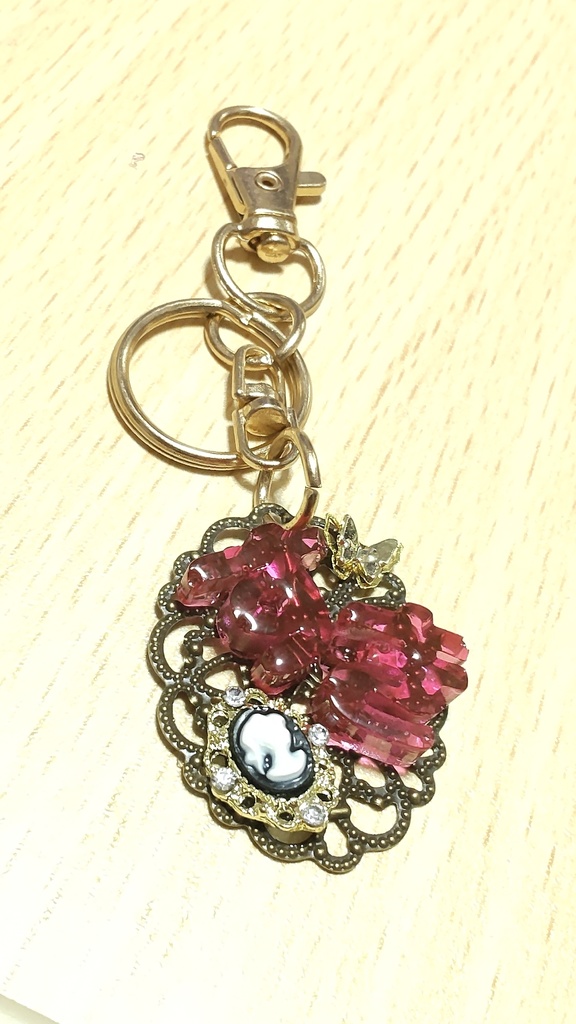 すき☆お洒落でゴシックな推し活チャーム/ピンク!!/大人な雰囲気の推し活チャーム✨