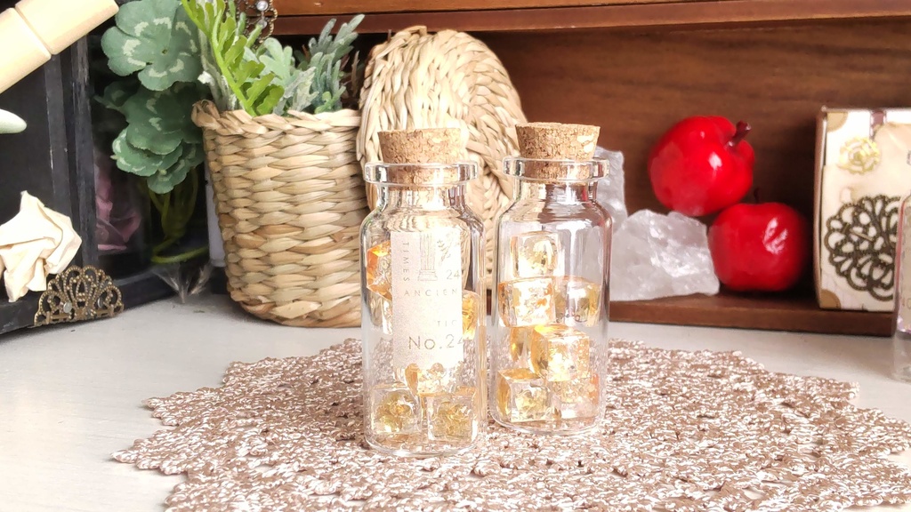 空の欠片を綴じ込めた小瓶✨(3種類)/空の色を綴じ込めた小瓶をあなたのお部屋に…🌿