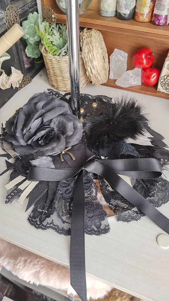 1/3ドールサイズ★ゴシックな装い5点セット/これだけでゴシックになれるアイテムをどうぞ✨