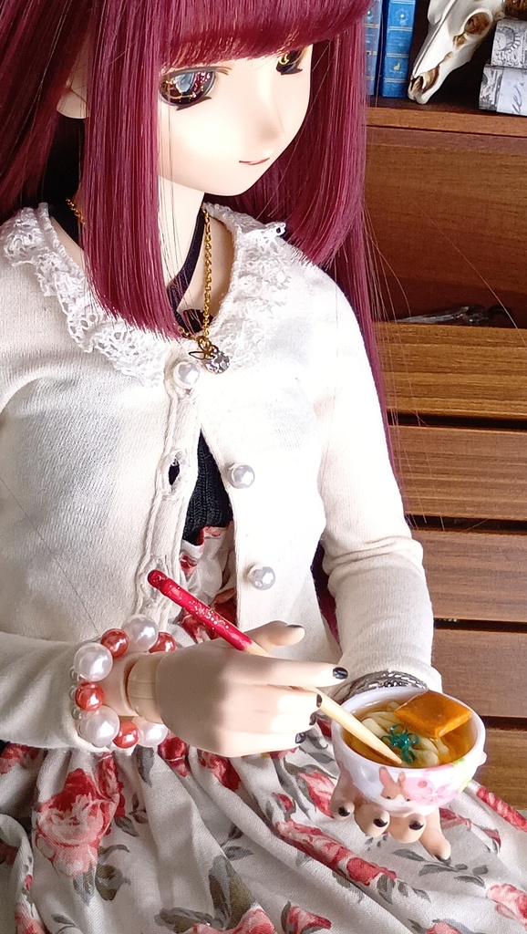 1/3ドールサイズ★おうどんセット/美味しい一杯はいかがですか✨