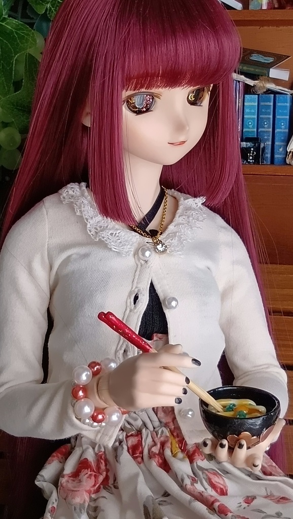 1/3ドールサイズ★釜玉うどんセット/美味しい一杯はいかがですか✨