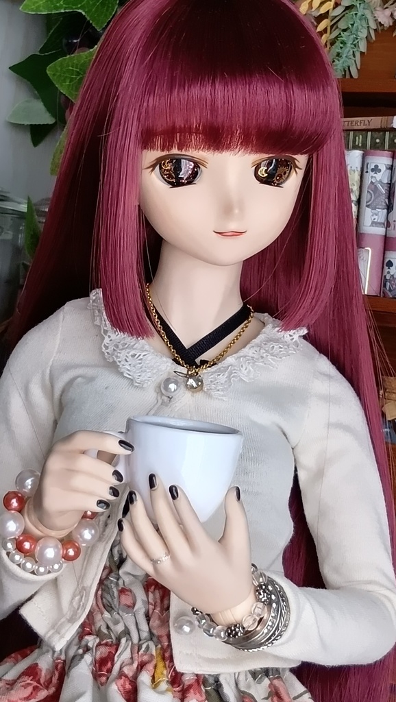 1/3ドールサイズ★カフェラテアート/温かい一杯をどうぞ☕✨