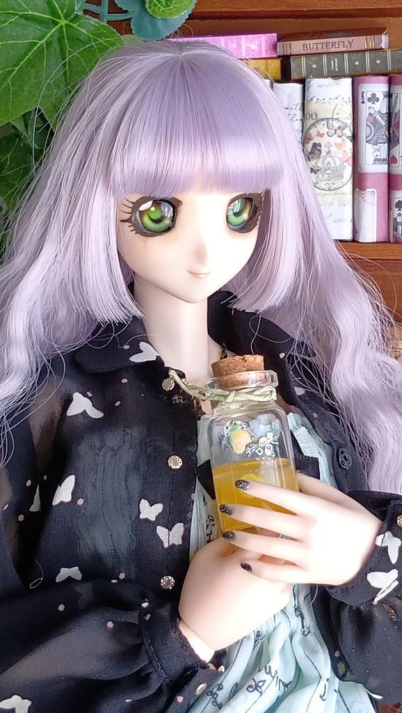 妖精の森で採れたレモンといちごのジャム★1/3ドールサイズ/可愛らしいジャム瓶をあなたのドールに…✨