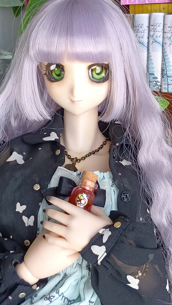 妖精の森で採れたレモンといちごのジャム★1/3ドールサイズ/可愛らしいジャム瓶をあなたのドールに…✨