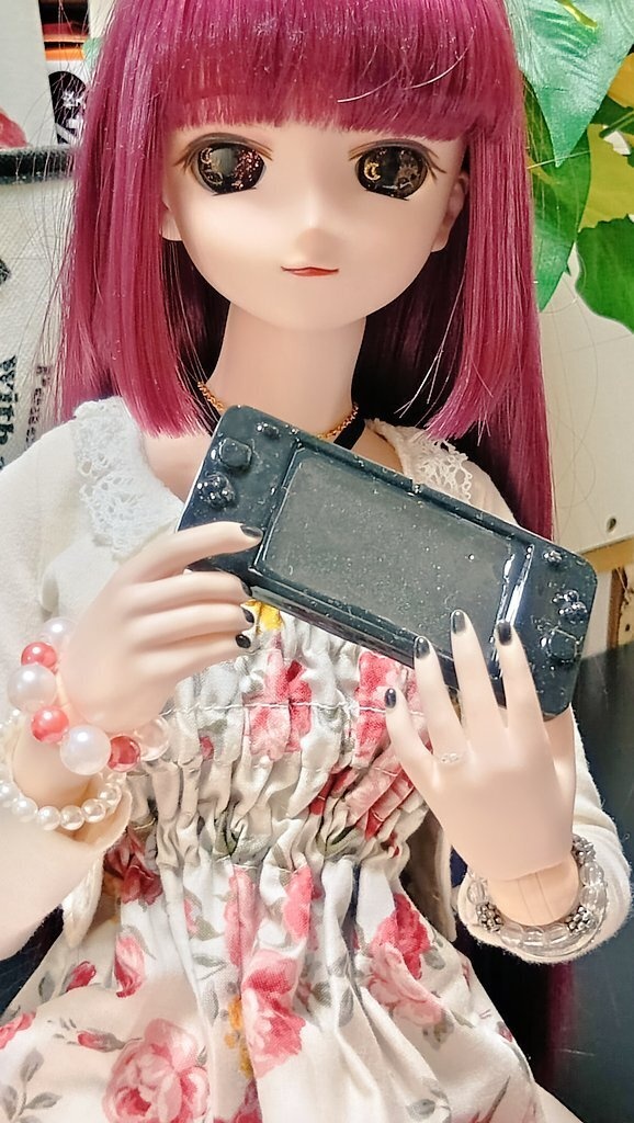 1/3ドールサイズ★スイッ◯2もどき/あなたのドールにゲーム機はいかがですか🎮️✨