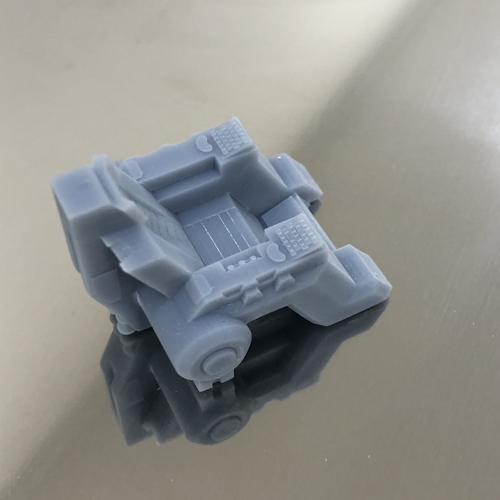 1インチスケール 秘密基地の椅子