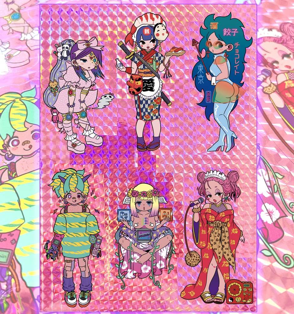 ギラギラ☆シスターズシール