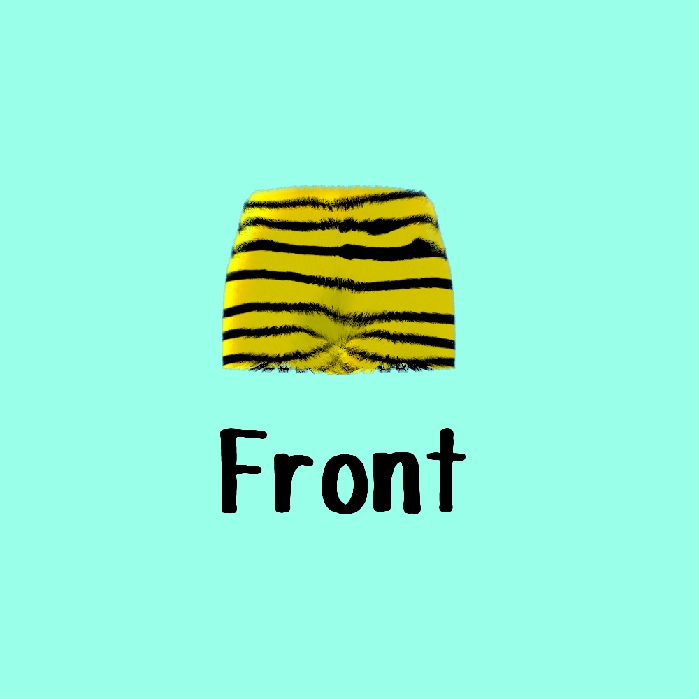 鬼のパンツ【5アバター対応】