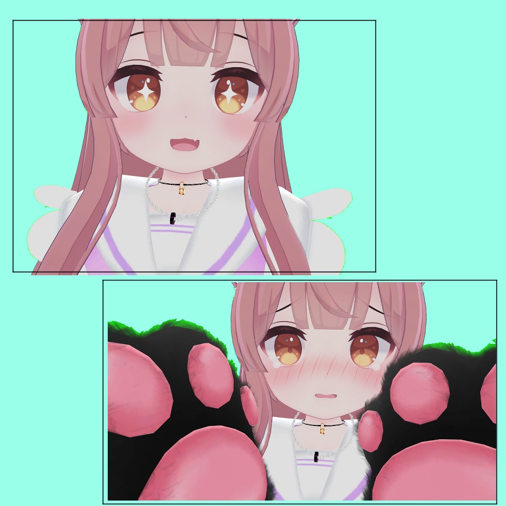 南京錠チョーカー【VRC想定】