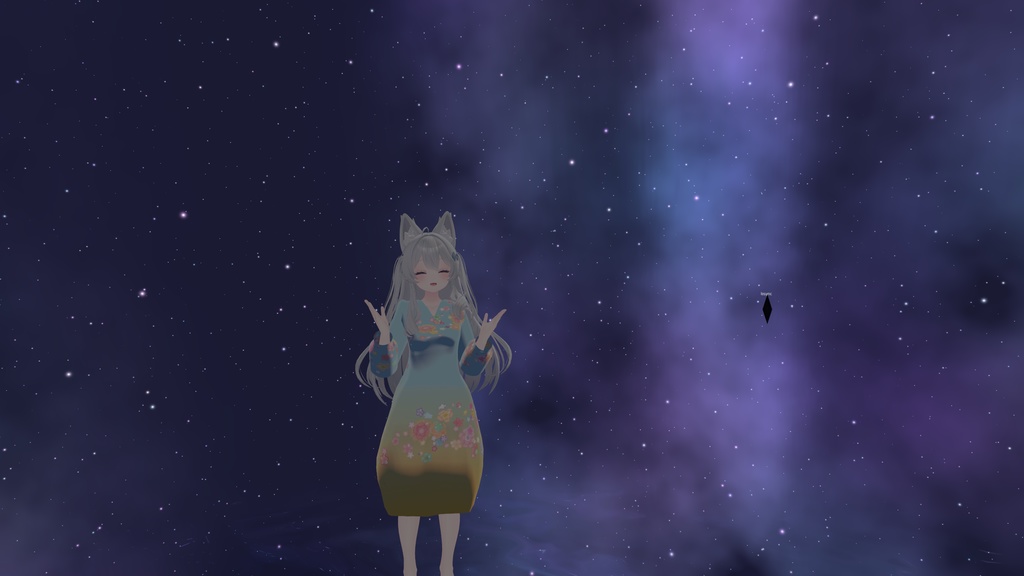 【VRChat想定】撫子ドレス【24アバター対応】