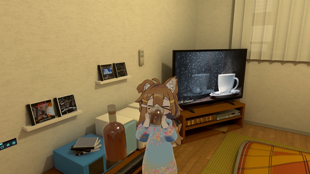 【VRChat想定】撫子ドレス【24アバター対応】