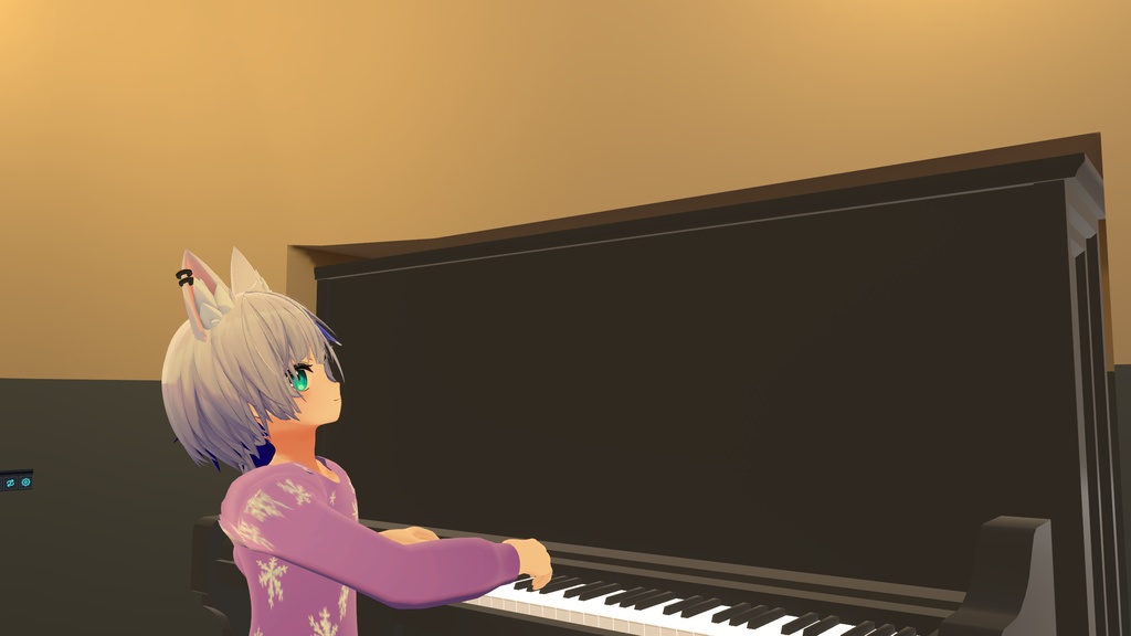 【VRChat想定】撫子ドレス【24アバター対応】